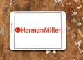 Herman Miller furniture manufacturer logo Royalty Free Stock Photo