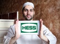 Hess Corporation logo Royalty Free Stock Photo