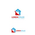 Logo home company vector, home icon eps, Royalty Free Stock Photo