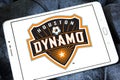 Houston Dynamo soccer club logo Royalty Free Stock Photo