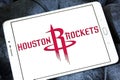 Houston Rockets american basketball team logo Royalty Free Stock Photo