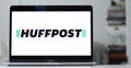 Huffington Post (Huffpost) logo on computer screen