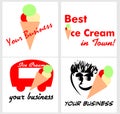 Logo for an Ice Cream Stand or an Ice Cream Bar