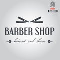 Logo, icon or logotype for barbershop