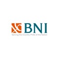 BNI logo editorial illustrative on white background