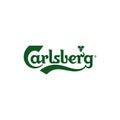 Carlsberg logo editorial illustrative on white background