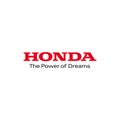 HONDA logo editorial illustrative on white background Royalty Free Stock Photo