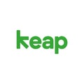 Keap logo editorial illustrative on white background