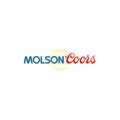 Molson Coors logo editorial illustrative on white background