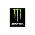 Monster energy logo editorial illustrative on white background