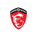 Gaming G series logo editorial illustrative on white background