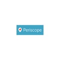 Periscope logo editorial illustrative on white background