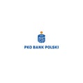 Pko bank polski logo editorial illustrative on white background Royalty Free Stock Photo