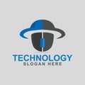 Logo and Icon - World of Techno Royalty Free Stock Photo