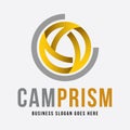 Camera Prism and Shutter Logo Design