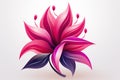 Logo illustration of the beautiful Fuchsia Flower.