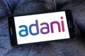conglomerate Adani Group logo Royalty Free Stock Photo