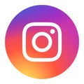 Logo instagram vector color