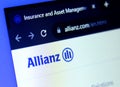 Allianz insurance company Royalty Free Stock Photo