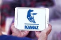 Kamaz trucks and engines manufacturer logo