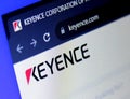 Keyence Corporation logo Royalty Free Stock Photo