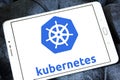 Kubernetes platform logo Royalty Free Stock Photo