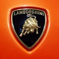 Logo of Lamborghini Royalty Free Stock Photo