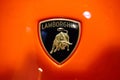 Logo of Lamborghini Royalty Free Stock Photo