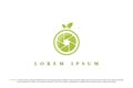 logo lemon shot orange camera fruit Royalty Free Stock Photo