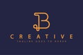 logo letter B Modern luxury unique creative design