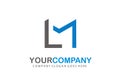 Logo letter LM Design Concept