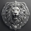 logo Lion Head 3D