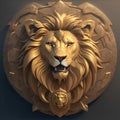 logo Lion Head 3D