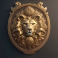 logo Lion Head 3D