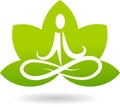 Logo of lotus meditation