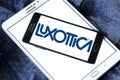 Luxottica eyewear company logo Royalty Free Stock Photo