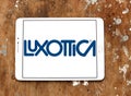 Luxottica eyewear company logo Royalty Free Stock Photo