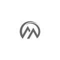 Logo M abstract