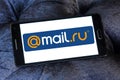Mail.Ru internet company logo Royalty Free Stock Photo