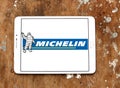 Michelin tyres manufacturer logo Royalty Free Stock Photo