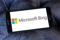 Microsoft Bing ai logo Royalty Free Stock Photo