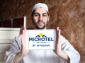 Microtel Inn and Suites logo Royalty Free Stock Photo