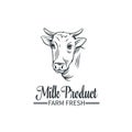 Logo milk product