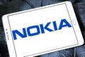 Nokia logo Royalty Free Stock Photo
