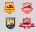 Logo mountain adventure