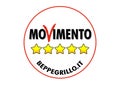 Logo of the Movimento 5 stelle, Italian political party Royalty Free Stock Photo