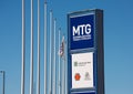 Logo of MTG, Motorbranschens Tekniska Gymnasium at the school in HÃÂ¶gsbo..