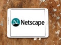 Netscape computer services company logo Royalty Free Stock Photo