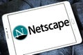 Netscape computer services company logo Royalty Free Stock Photo