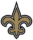 Logo of the New Orleans Saints Football Club. USA.